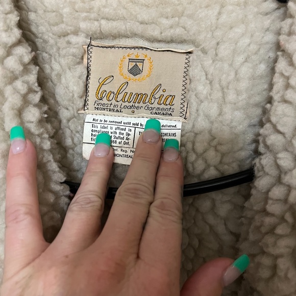 Vintage Suede lambskin lined Coat - Picture 3 of 4